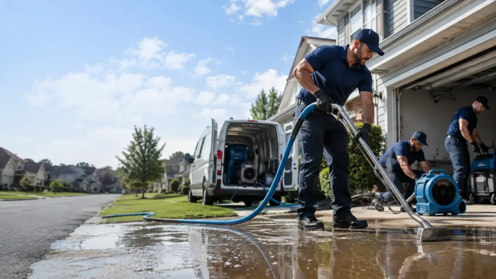 Flood Damage Restoration in Rawlings, VA
